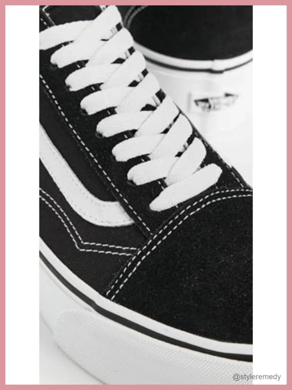 Vans Old Skool Stackform Sneakers - Suede Canvas Platform Shoes